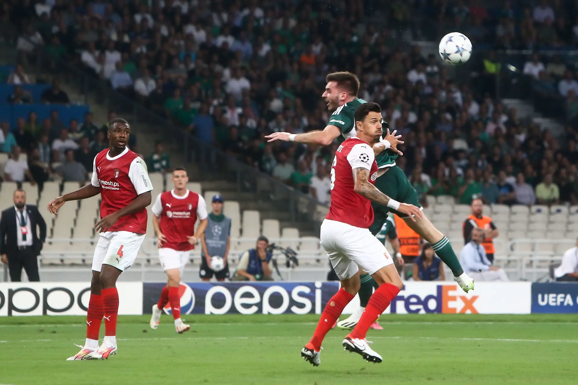 ÚLTIMA HORA (Futebol) - SC Braga vence Panathinaikos (2-1) e dá um