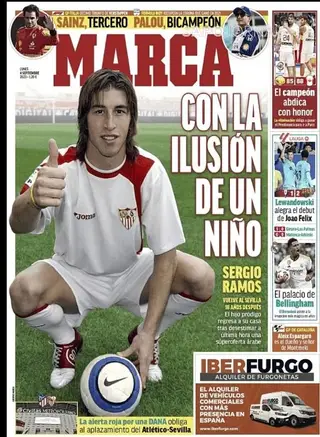 Sergio Ramos volta a Sevilha - Desportoexclusivo
