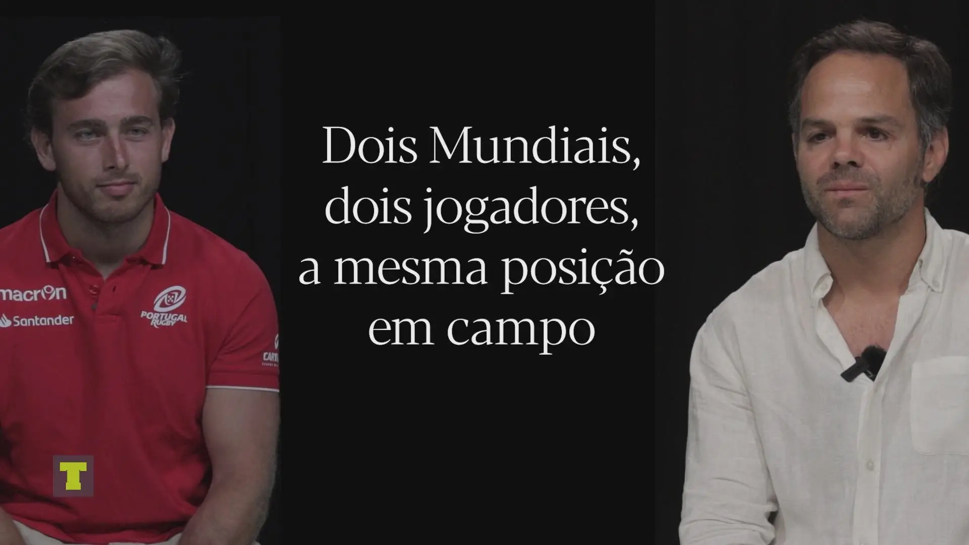 Dois Mundiais, dois jogadores, a mesma posição. O que mudou entre gerações do râguebi português?