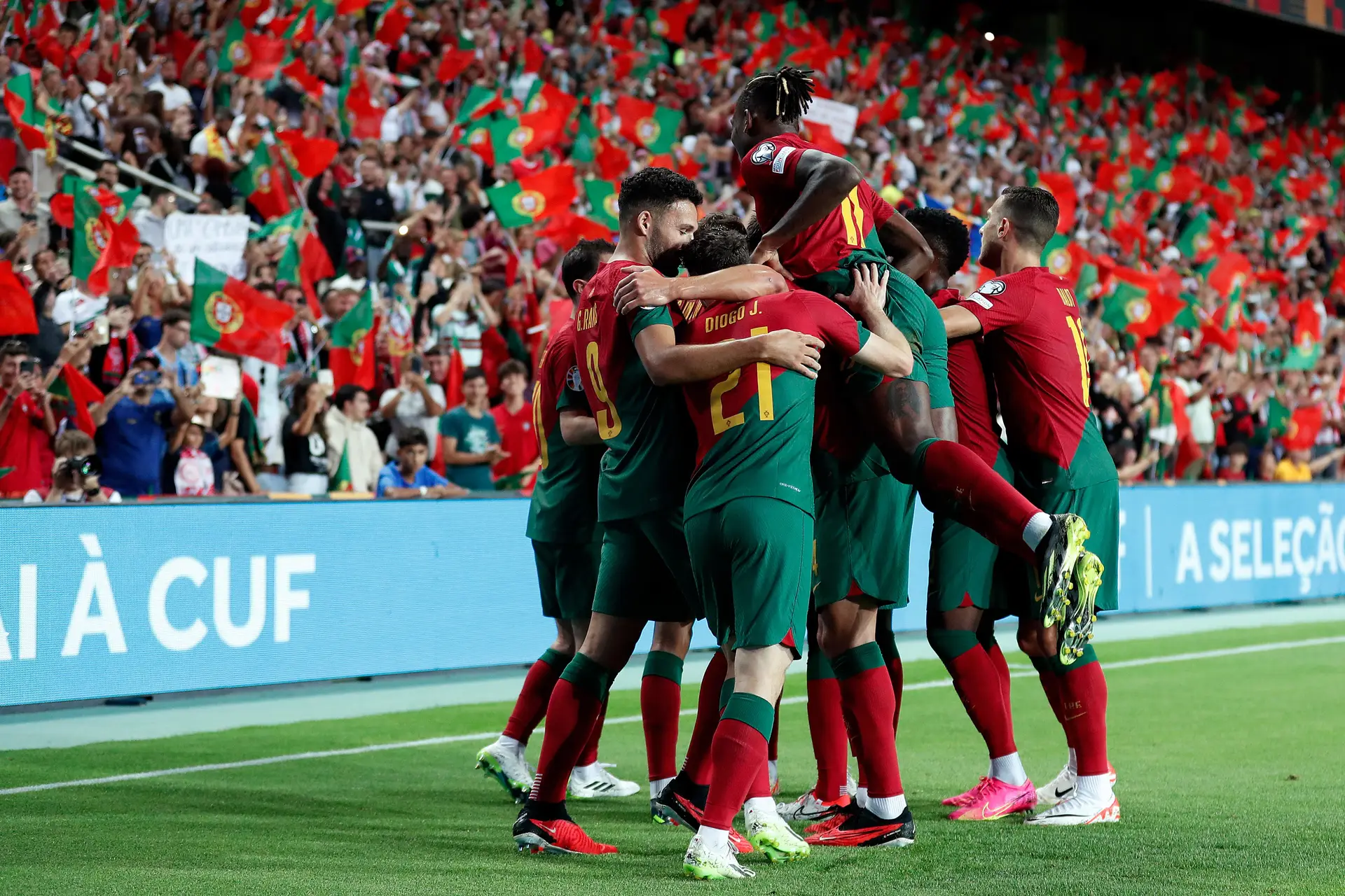 Portugal tem grupo acessível nas qualificações para o Euro 2024