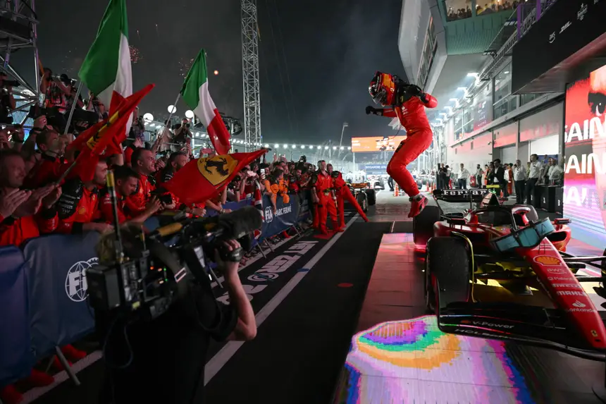 Carlos Sainz já venceu em Las Vegas