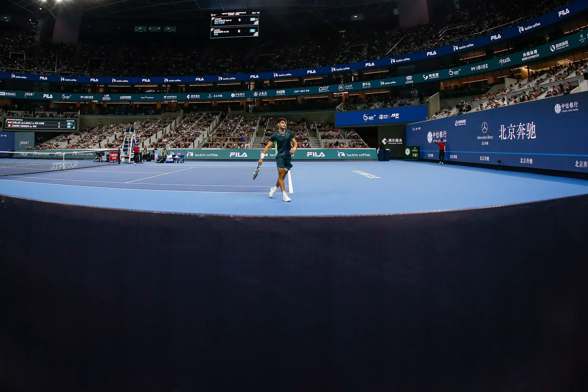 Carlos Alcaraz estreia com vitória no ATP 500 de Pequim