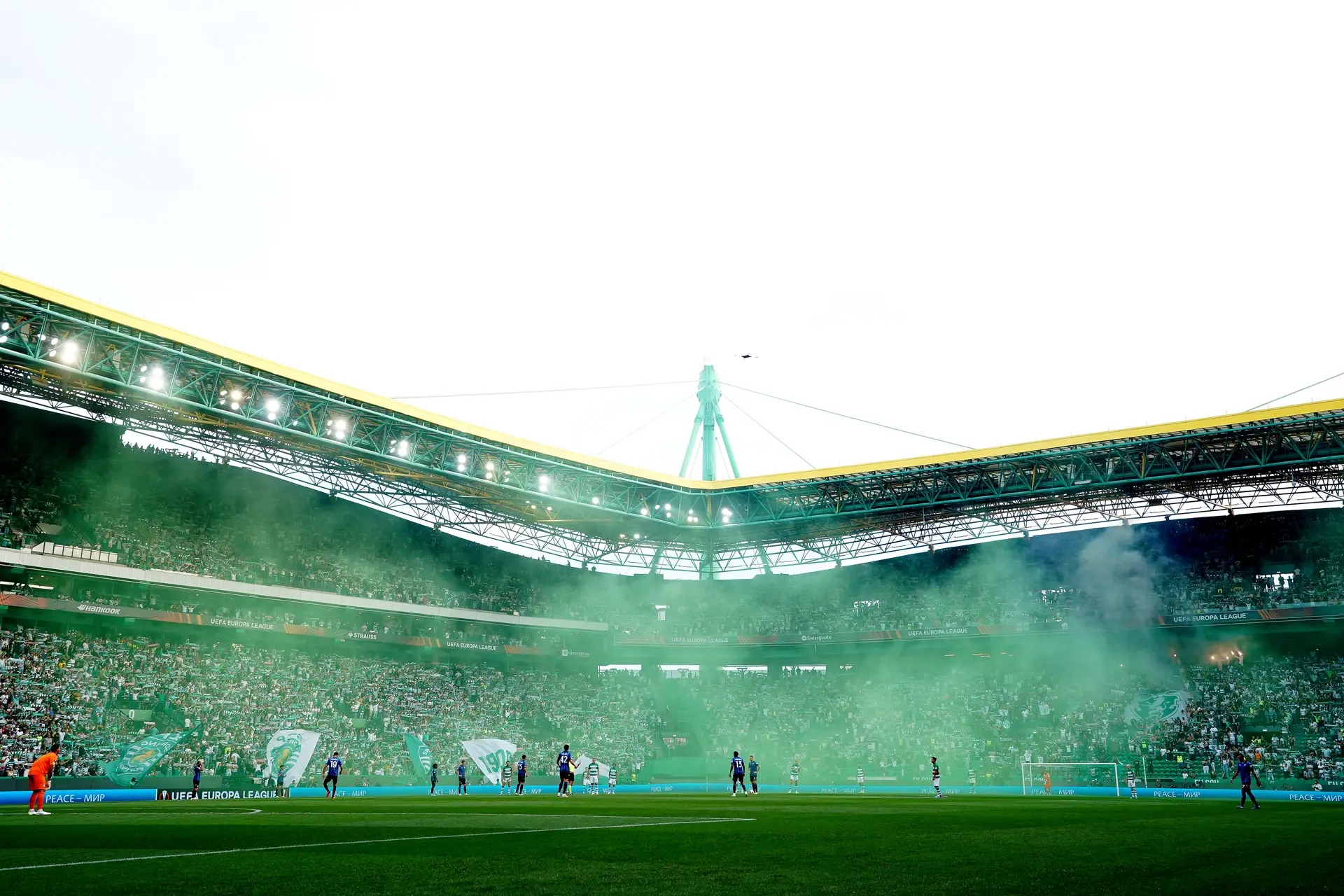 Em direto: Sporting 1-2 Atalanta (terminado)
