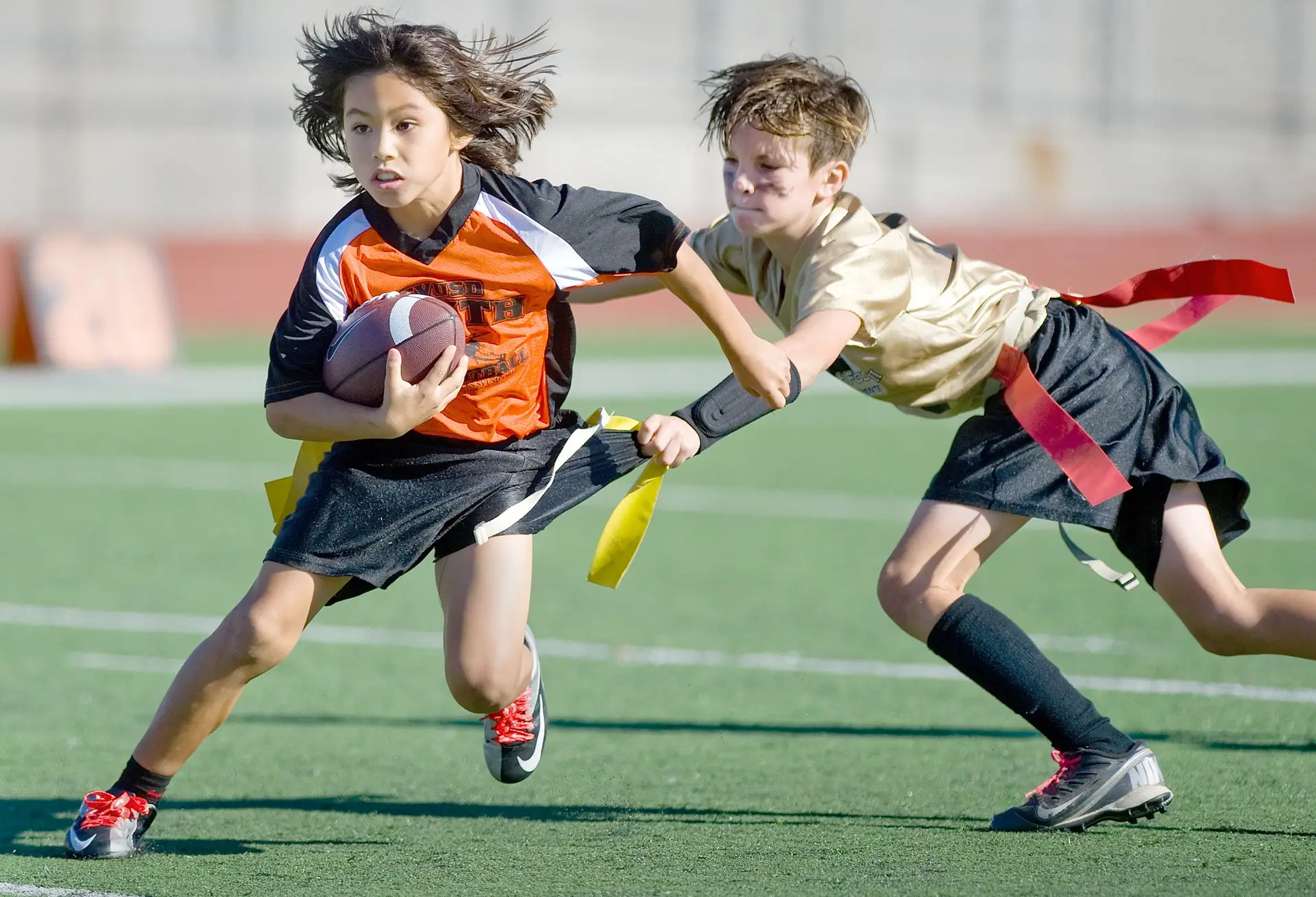 Flag-football, sabe o que é? Será uma de cinco modalidades introduzidos nos  Jogos Olímpicos de Los Angeles, em 2028