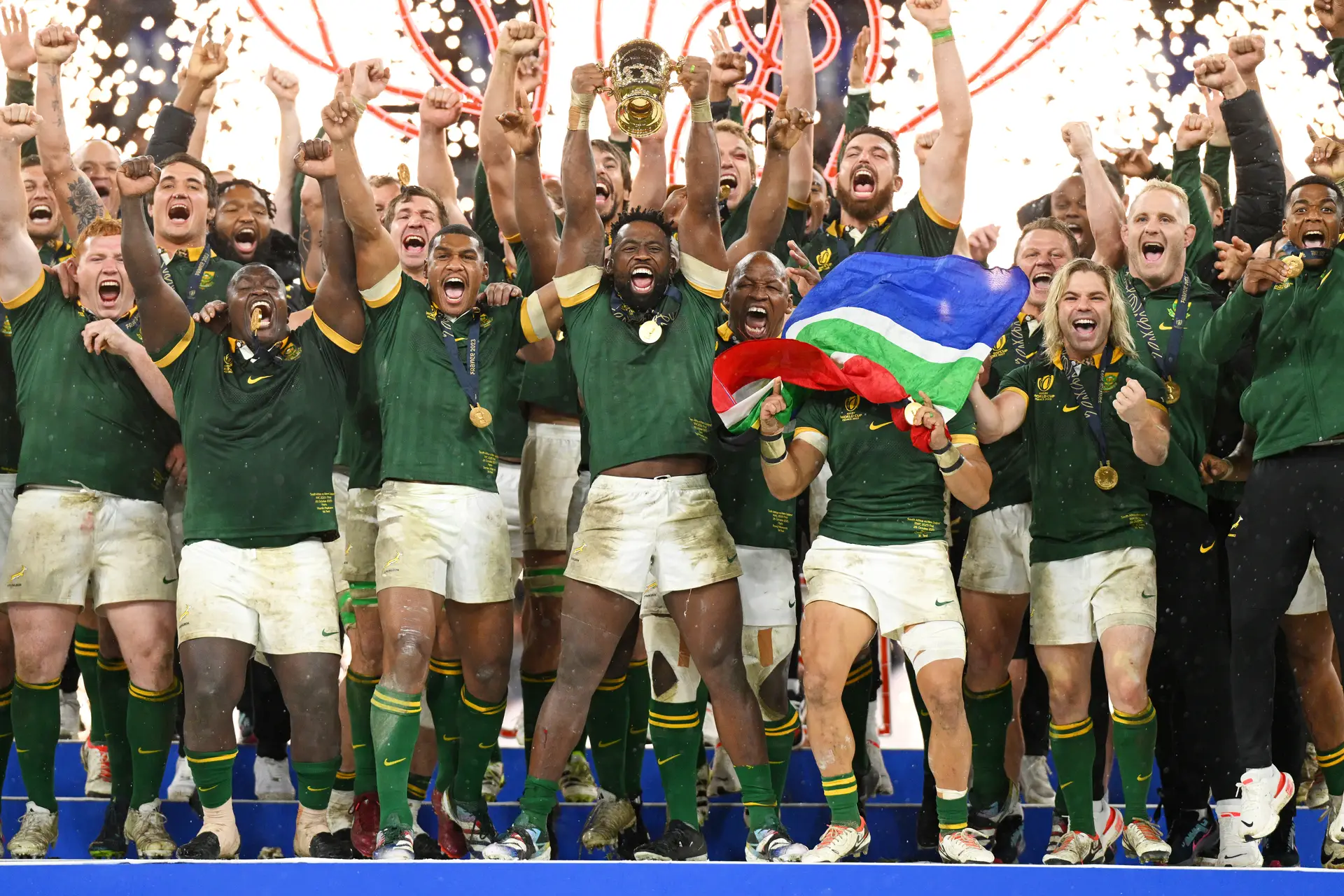 Rugby: África do Sul vence Nova Zelândia e revalida título mundial