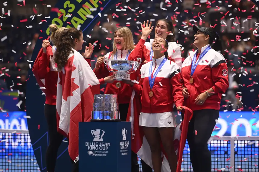 Canadá Faz História E Vence Billie Jean King Cup Em Ténis | Tribuna ...