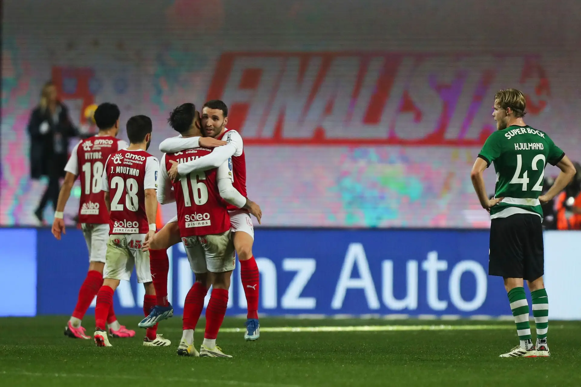 SC Braga - 1, ferros - 3