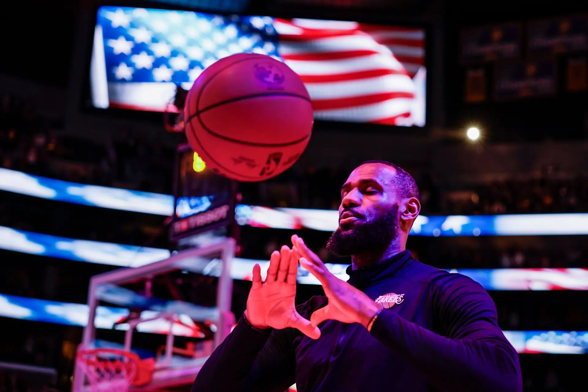 Mais um recorde para LeBron James, que pela 20.ª vez foi escolhido para o jogo All Star da NBA