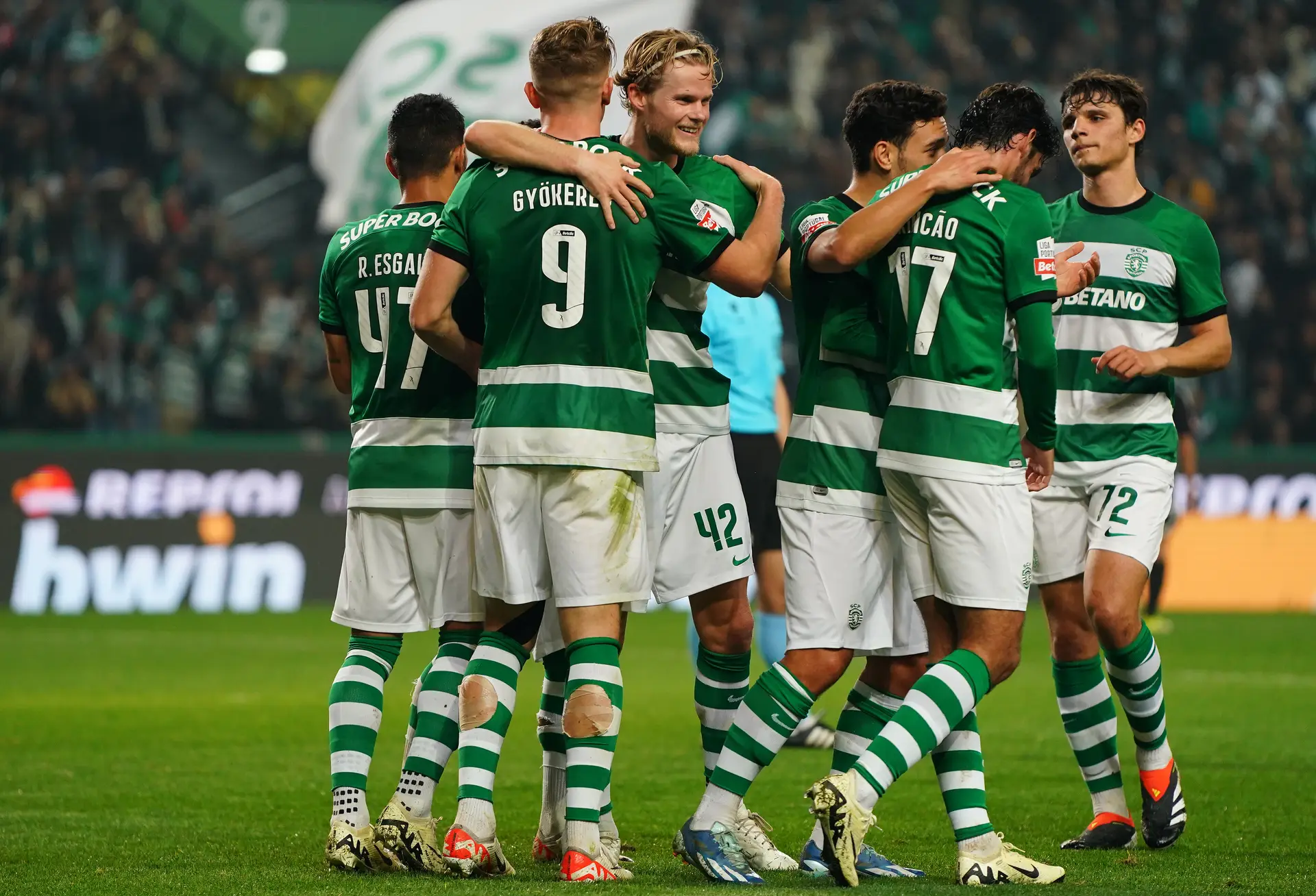 A fome do Sporting transformou-se em fartura de golos contra o Casa Pia