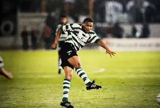 Em ação pelo Sporting