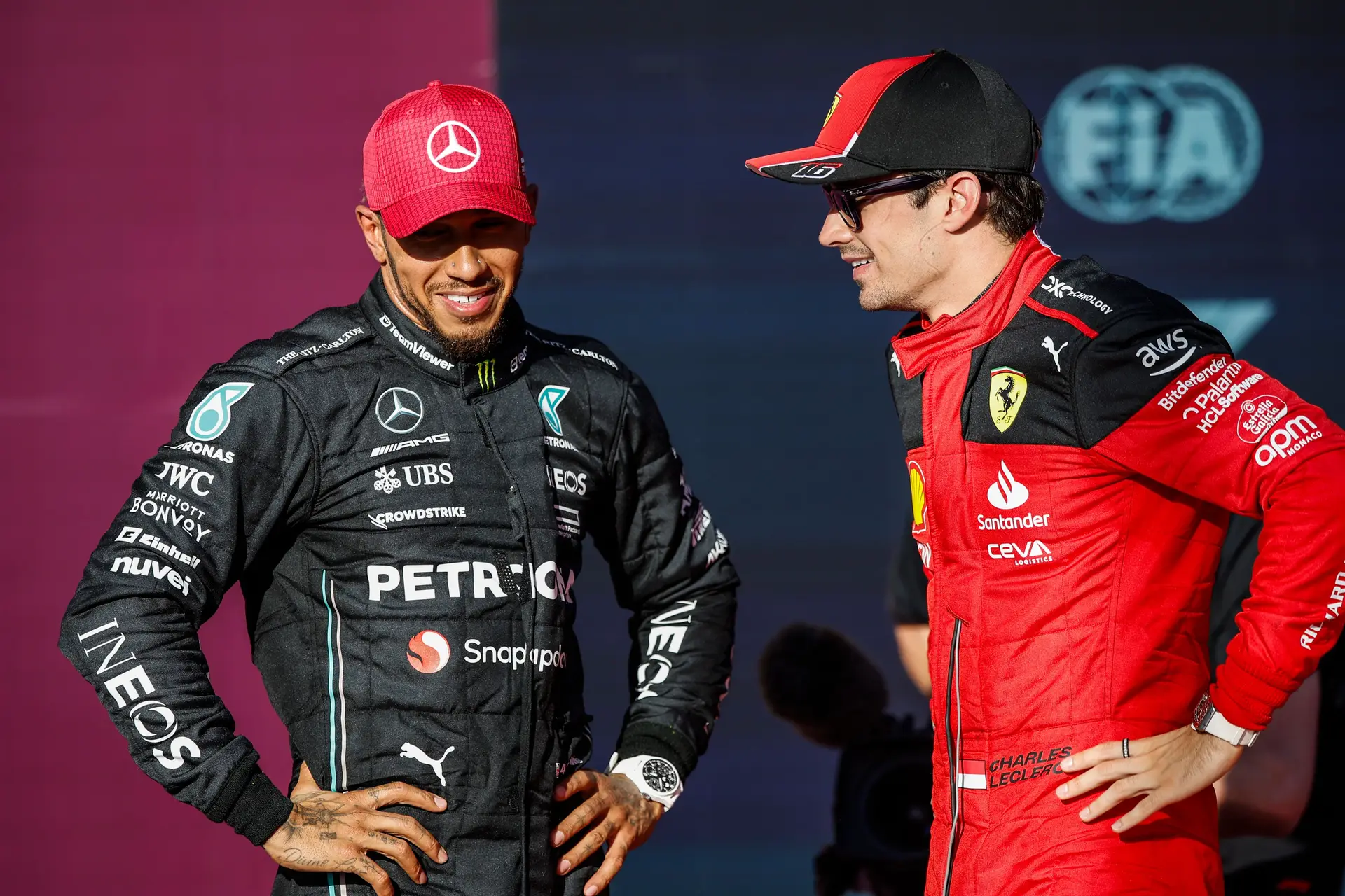Lewis Hamilton diz que vai “cumprir um sonho de criança: guiar de vermelho Ferrari”, Toto Wolff diz que “não guarda rancores”