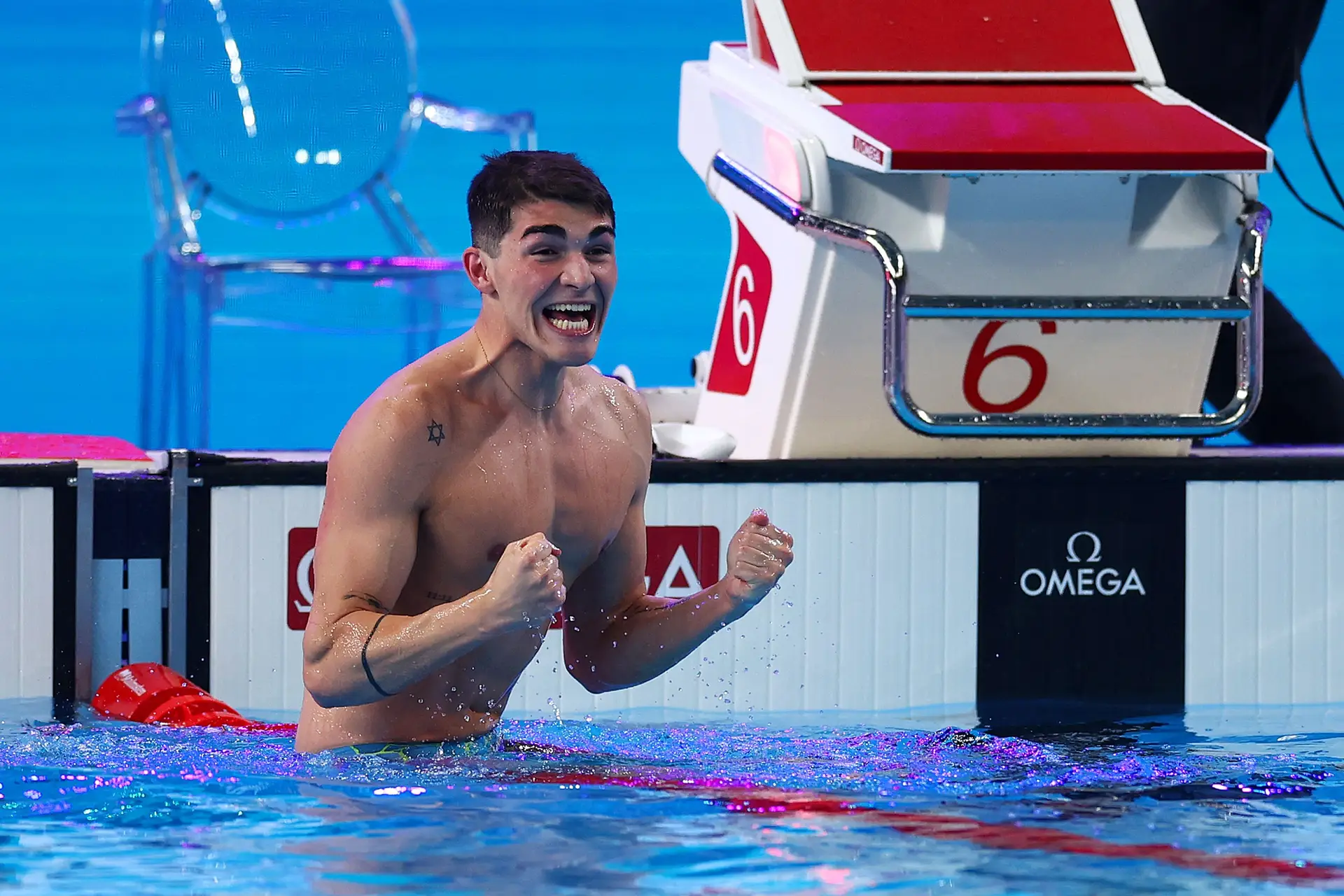 História, uma vez mais: Diogo Ribeiro é campeão mundial dos 50 metros mariposa