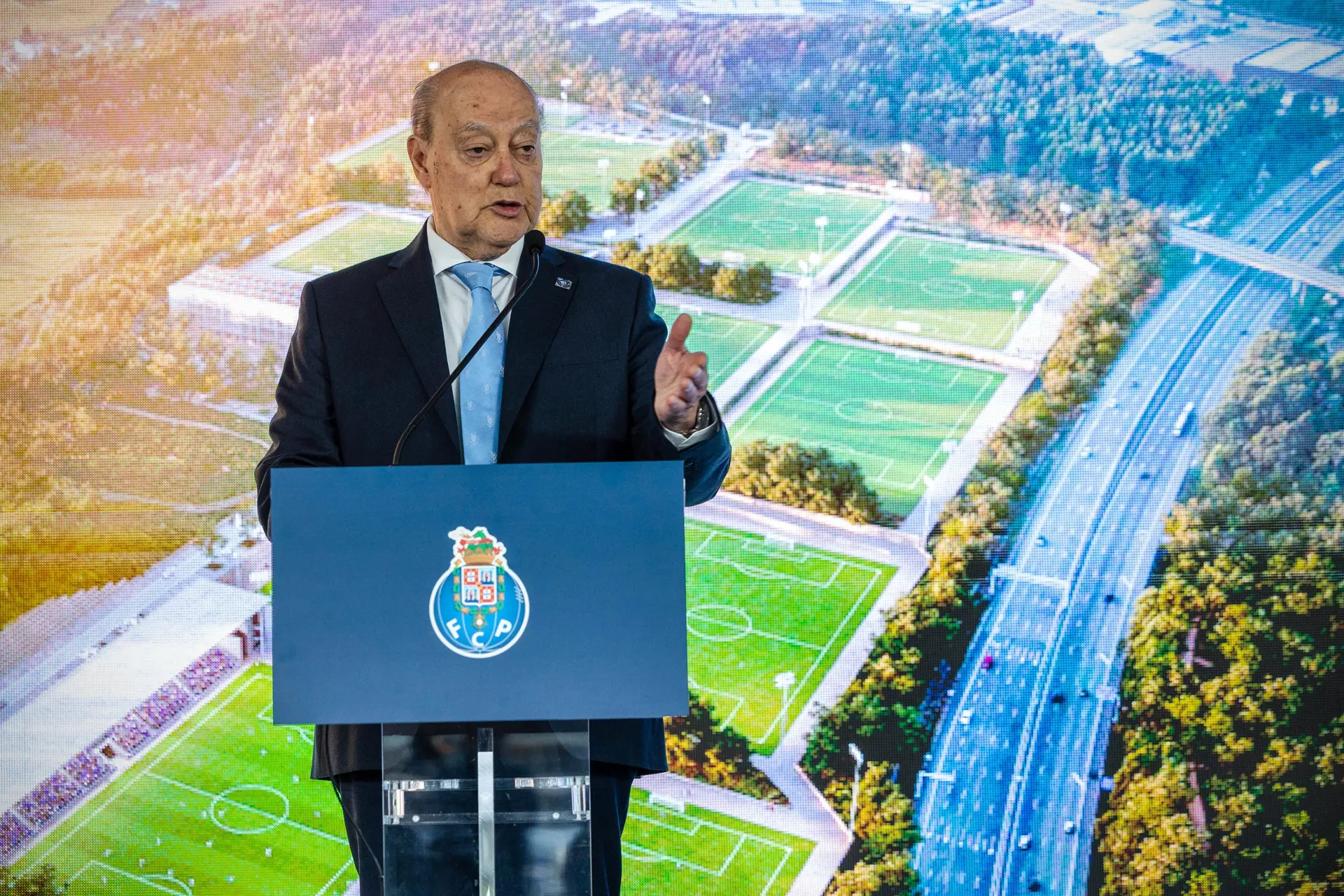 Pinto da Costa apresentou o projeto da nova academia no dia 27 de março