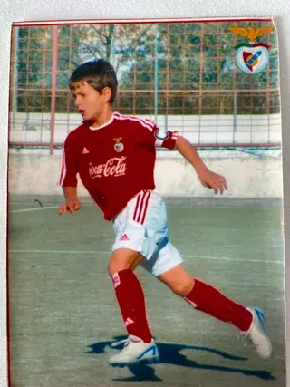 Filipe começou a jogar no Benfica com 8 anos
