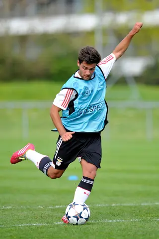 Em ação pelo Benfica na UEFA Youth League, de 2014