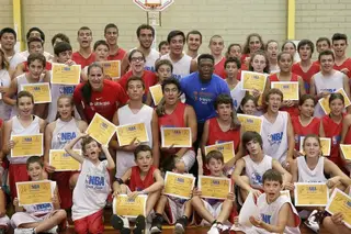 Em 2013, Carlos Barroca trouxe a Portugal o programa a NBA, Basketball Without Borders