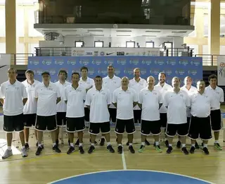 Os treinadores portugueses que participaram no Basketball Without Borders realizado em Portugal