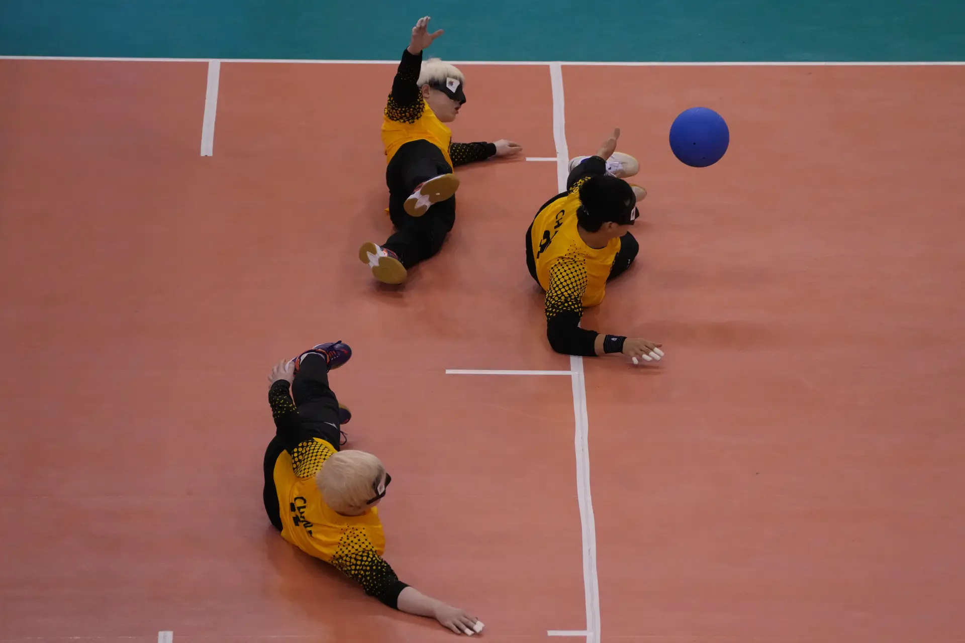 Seleção de goalball triunfa nos Blind Games em Gaia