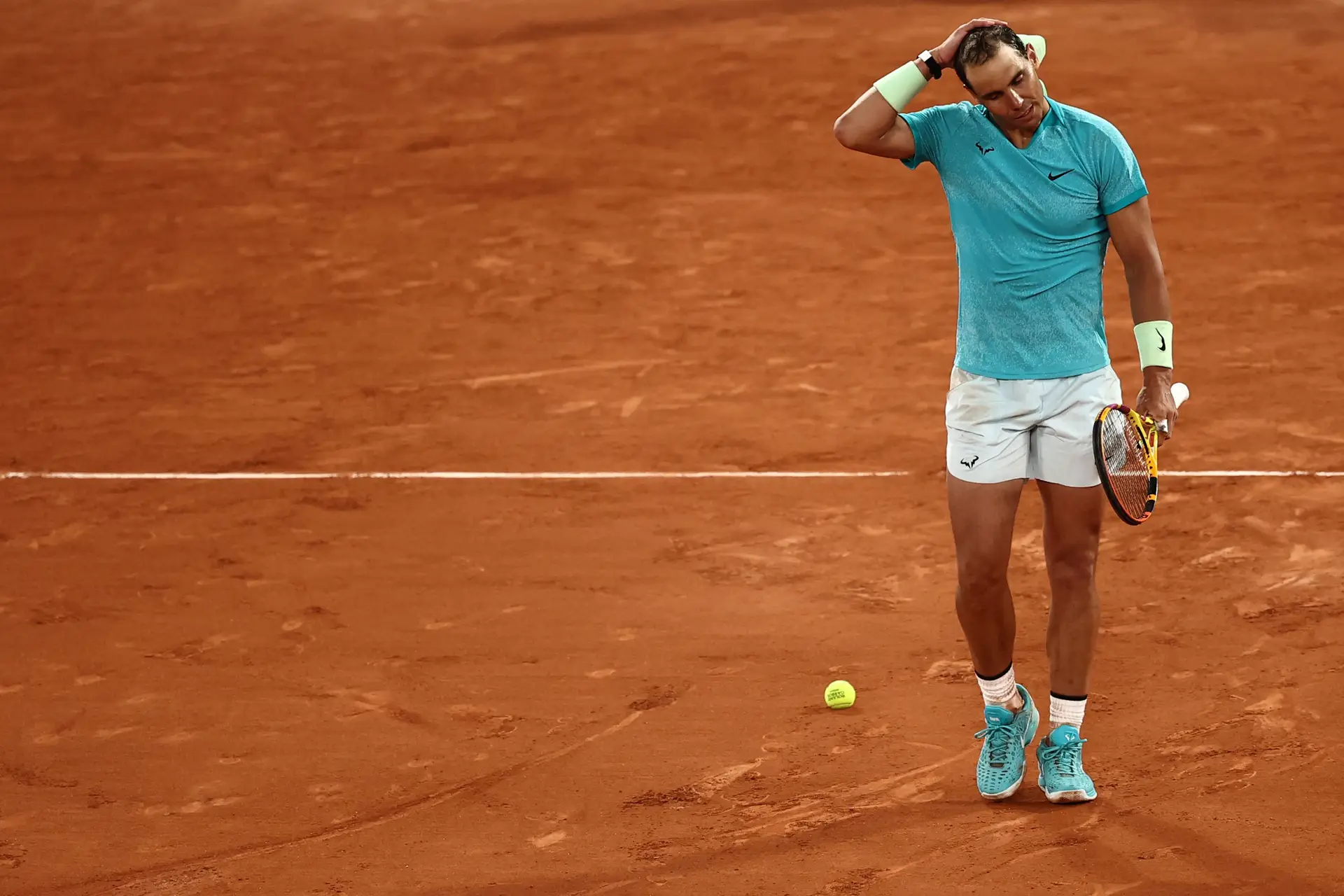 O possível adeus de Rafael Nadal a Roland-Garros foi feito de oportunidades perdidas. E talvez por isso não seja mesmo um adeus