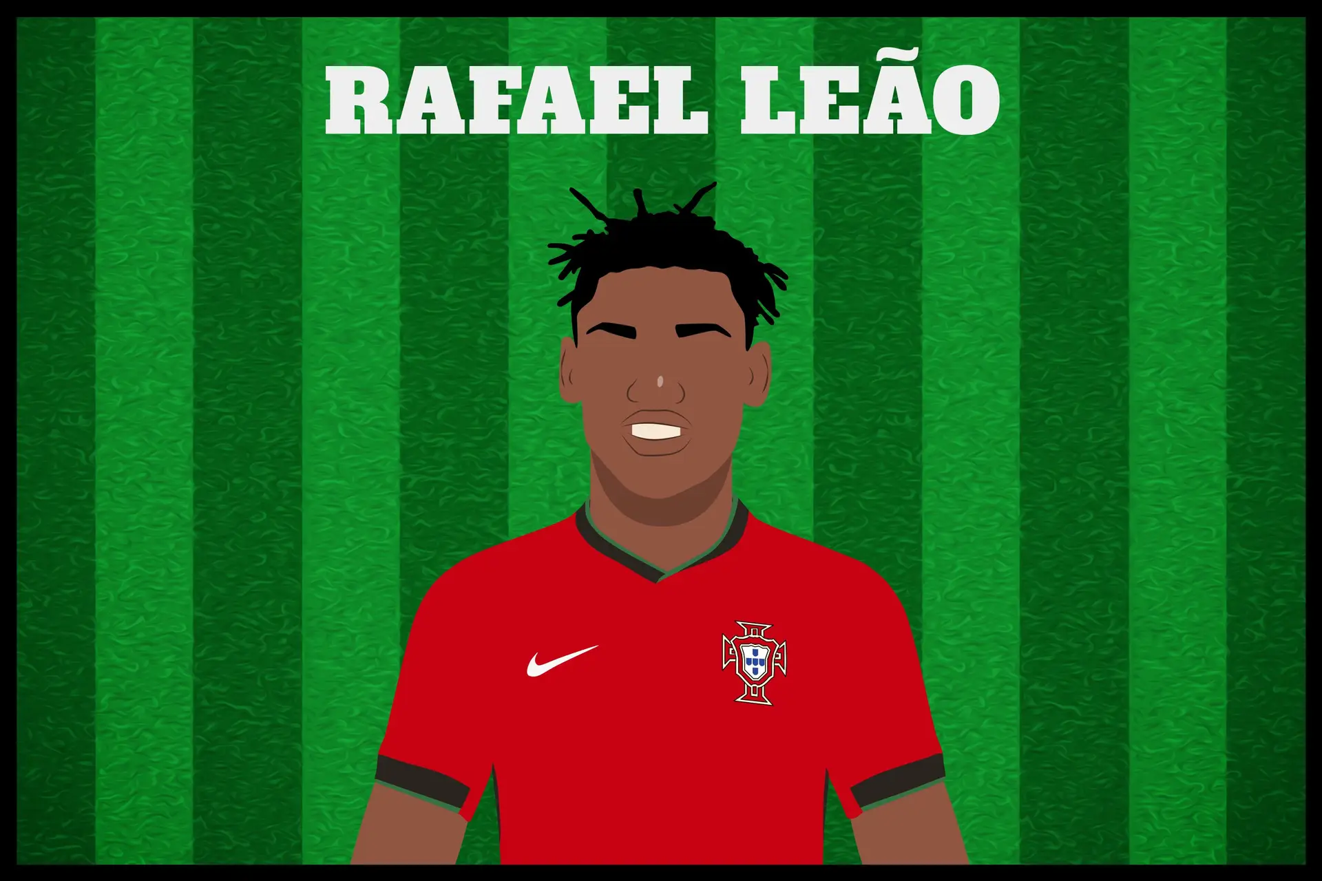 Rafael Leão, o cantor de rap que tem muito orgulho em ser do bairro da Jamaica