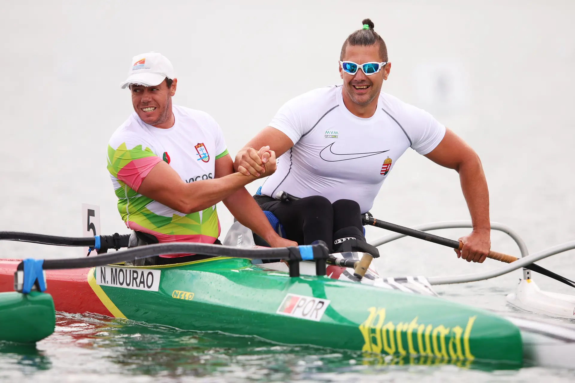 Norberto Mourão é campeão europeu de paracanoagem