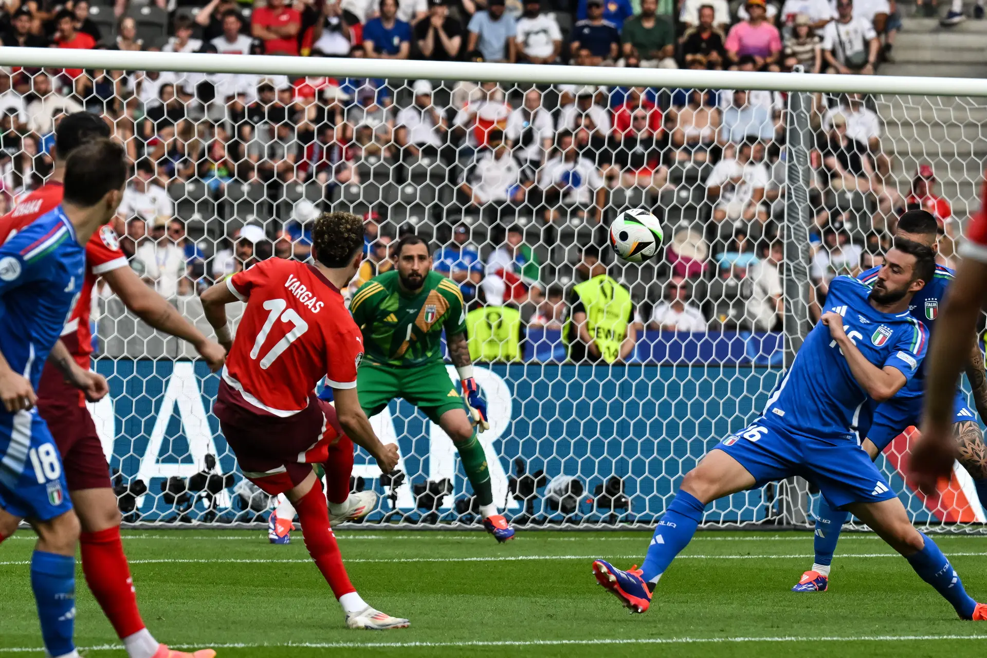 A Suíça deu à Itália uma lição de futebol