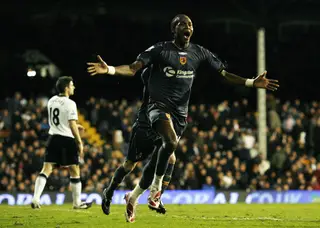 A festejar um golo marcado pelo Hull City, na Premier League