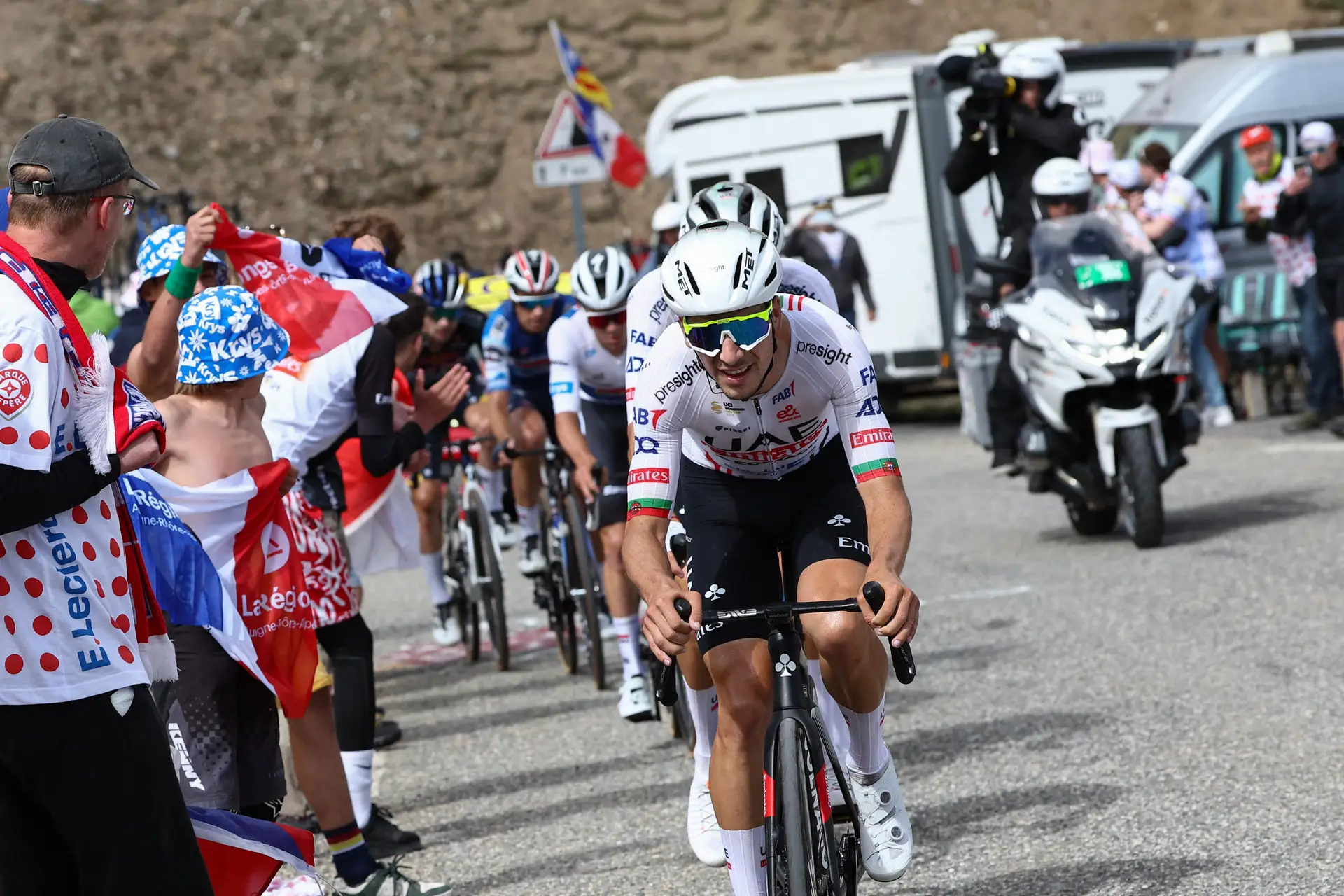 João Almeida foi o trabalhador da semana no Tour de France