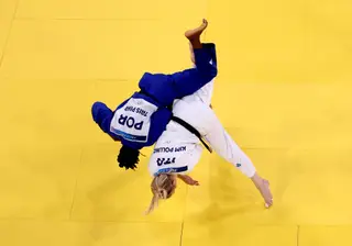 A sina portuguesa no judo olímpico também afetou Taís Pina, que perdeu no primeiro combate