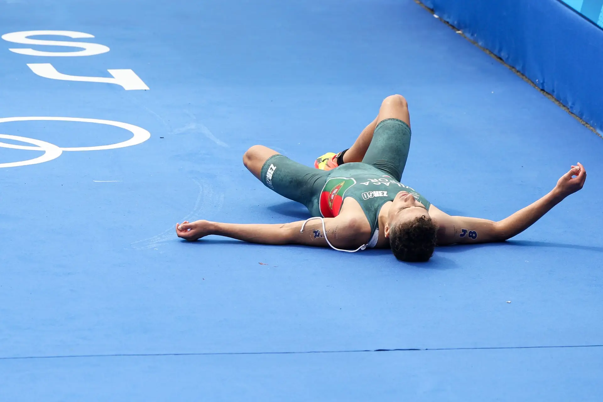 Aos 24 anos e na estreia em Jogos Olímpicos, o triatleta português ficou no 5.º lugar.