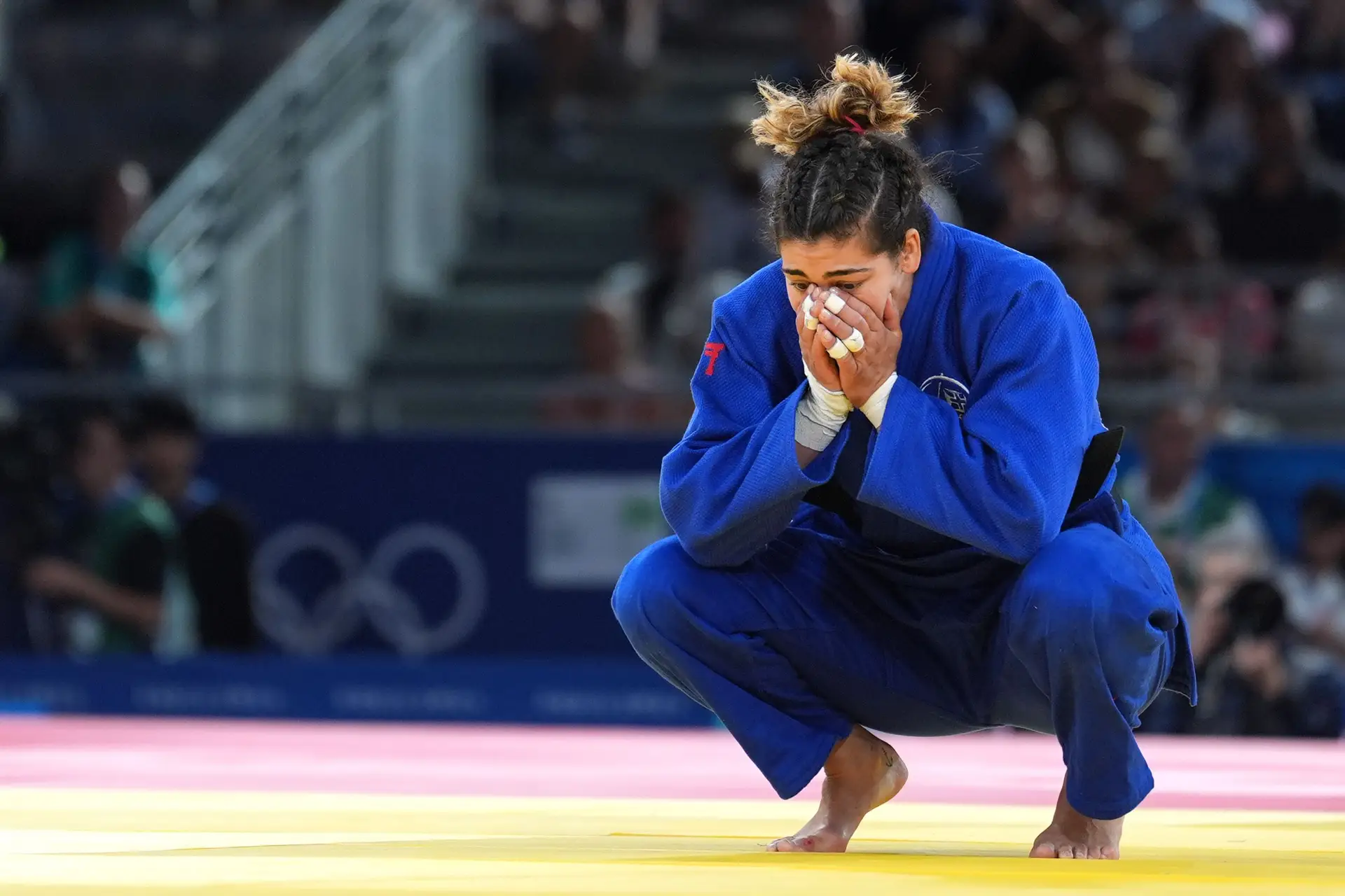 Mais uma medalha para Patrícia Sampaio em Grand Slams: desta vez foi bronze em Tiblissi