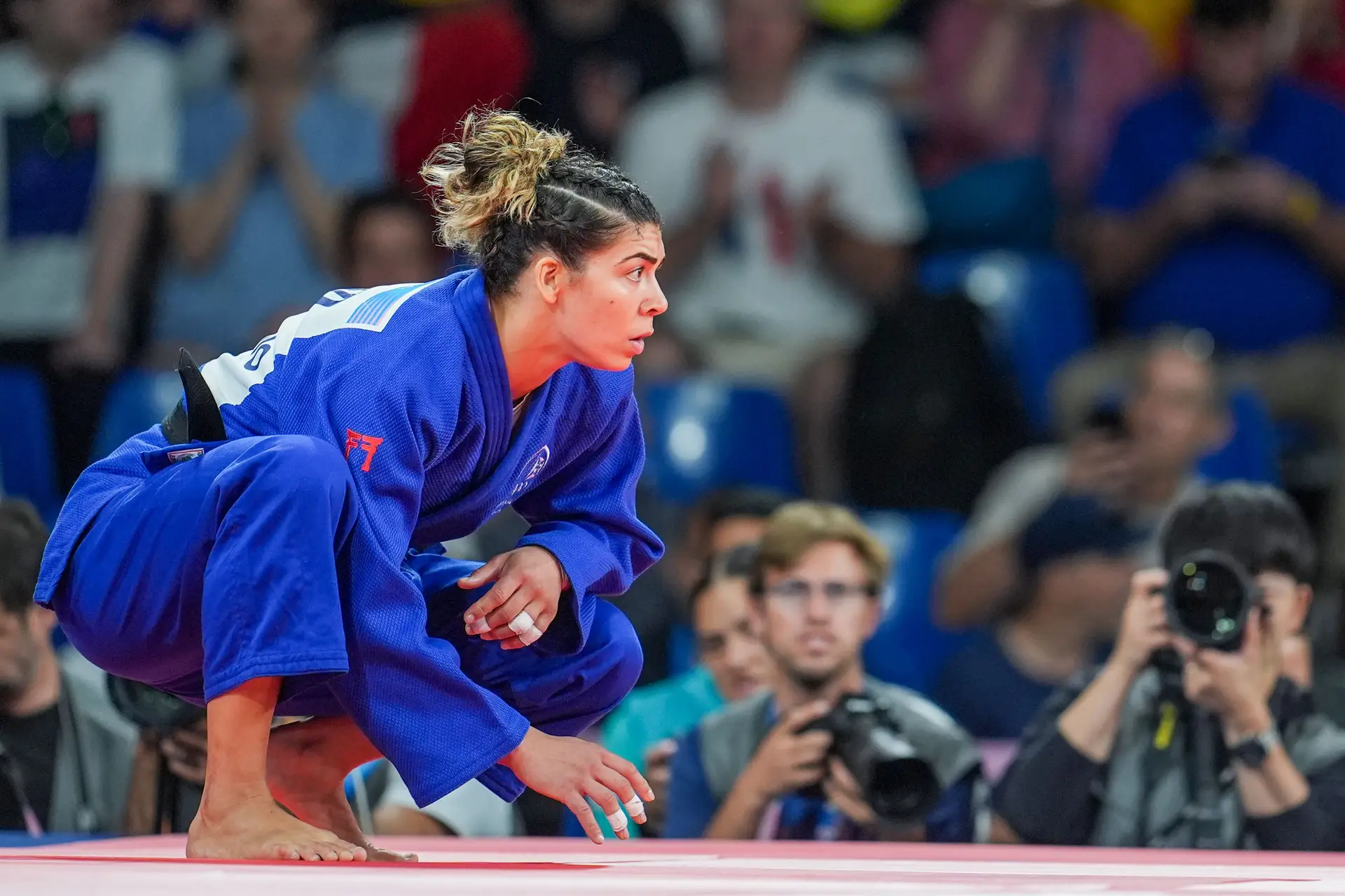 Patrícia Sampaio perde nas meias-finais e vai discutir medalha de bronze nos Jogos Olímpicos
