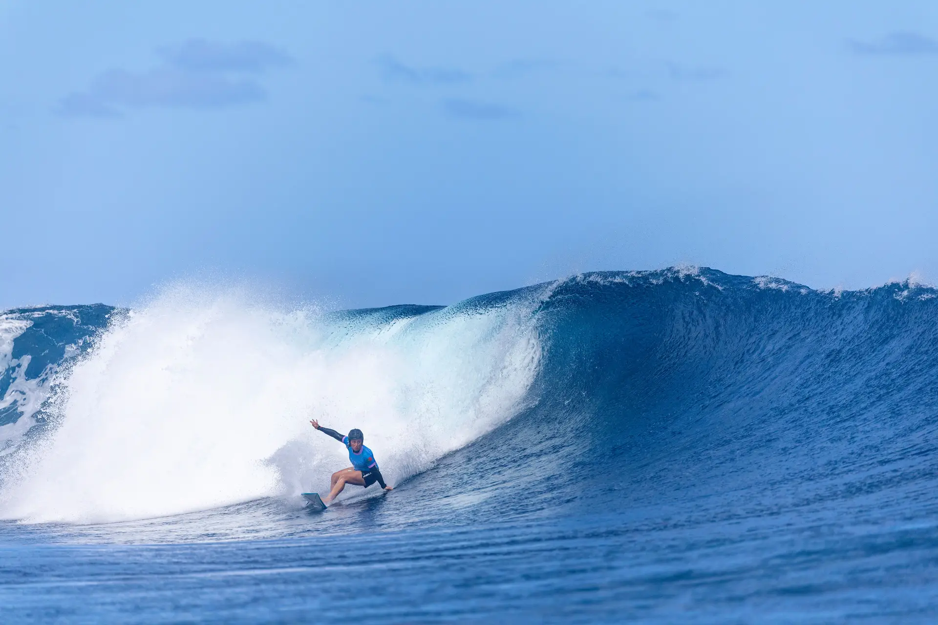 Sem traumas, nem traumatismo, Yolanda Hopkins voltou ao mar e perdeu. Depois de Teahupo’o haverá Los Angeles