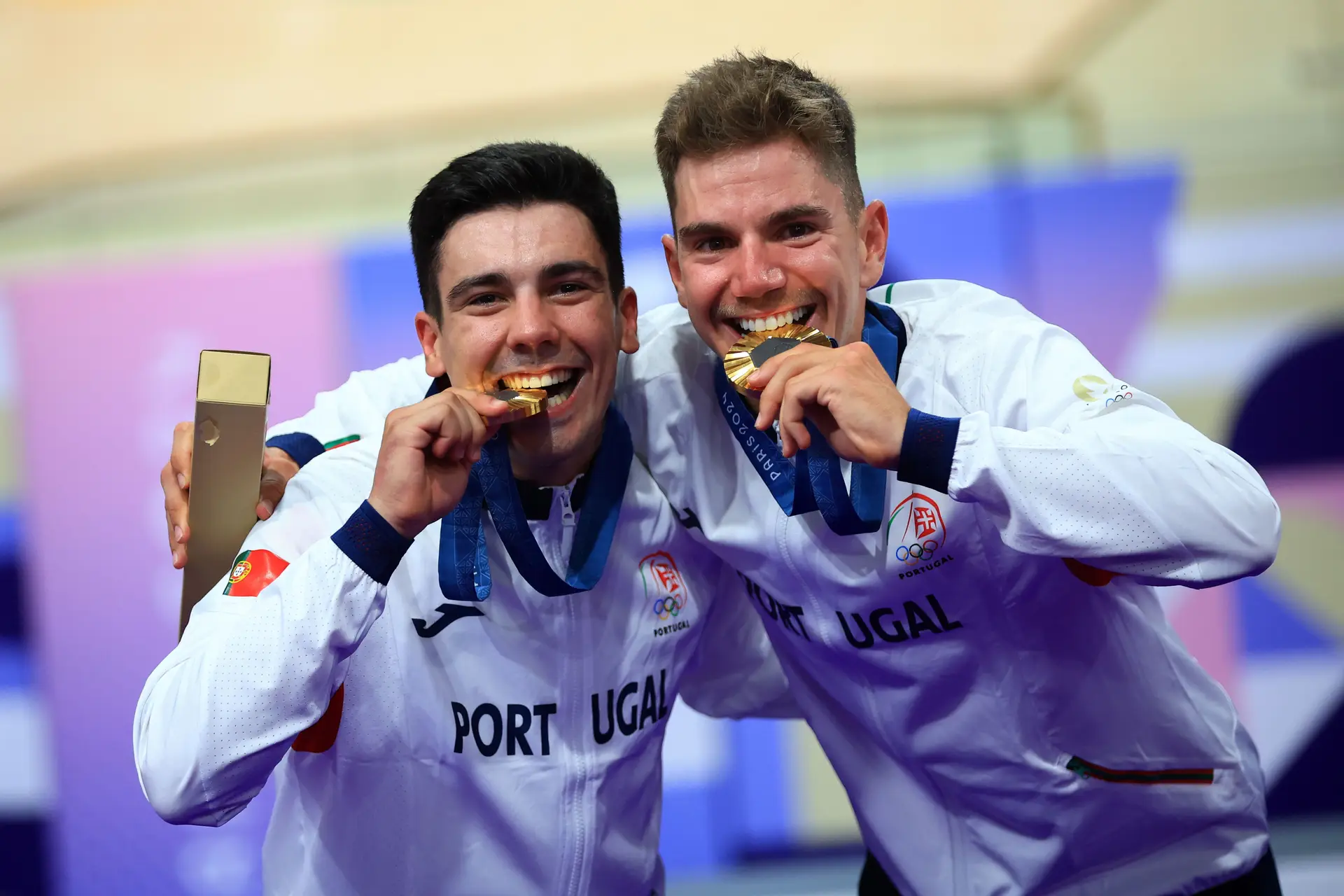 “Campeão olímpico? Acho que não vou dormir durante muito tempo": Iúri Leitão e Rui Oliveira, a dupla que ganhou guardando uma “bala dourada"