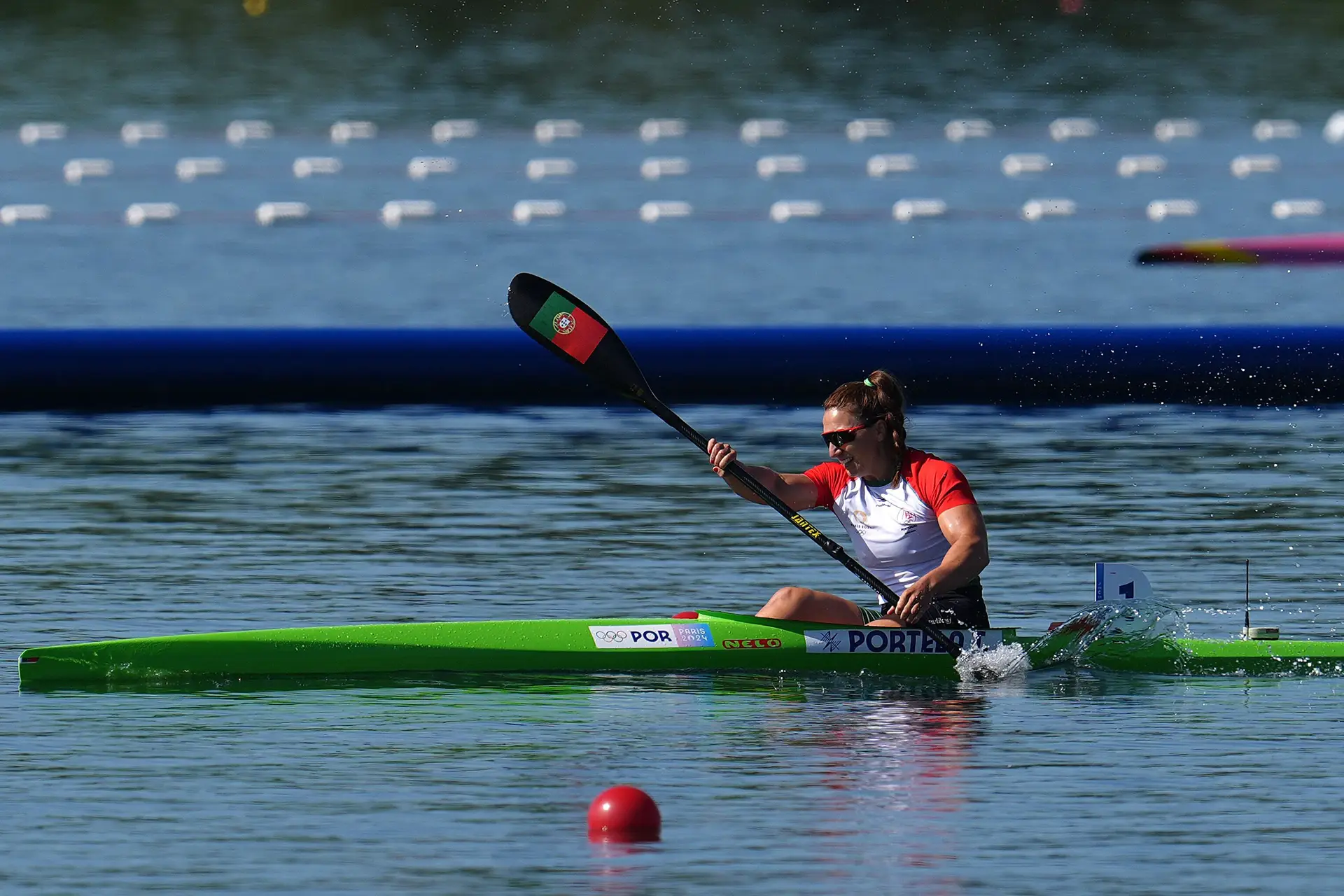 Escassos centímetros afastaram Teresa Portela da quarta final olímpica da carreira