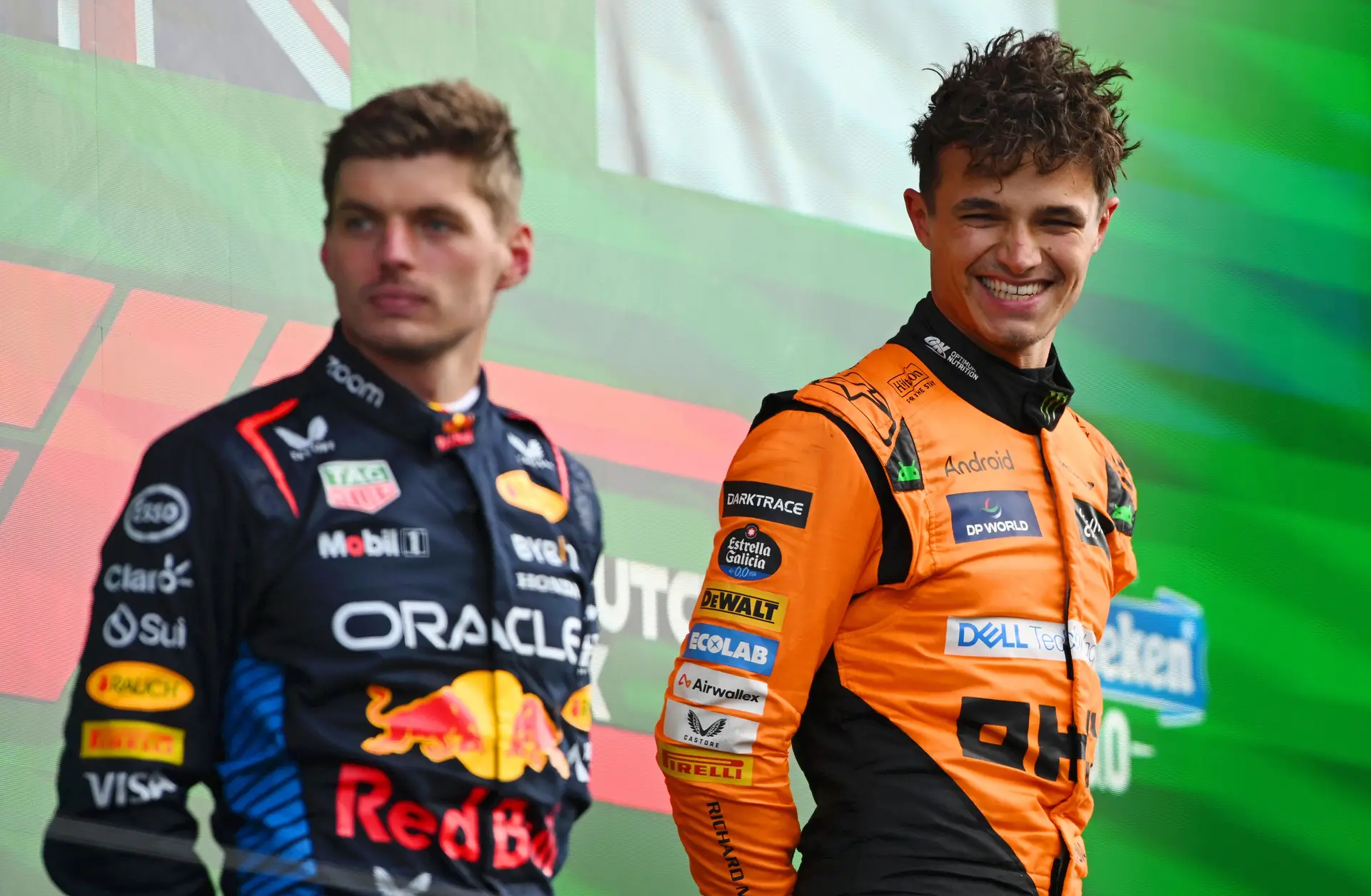 Max Verstappen não ganha há dois meses e Lando Norris e a McLaren estão aí para ameaçar o domínio da Red Bull
