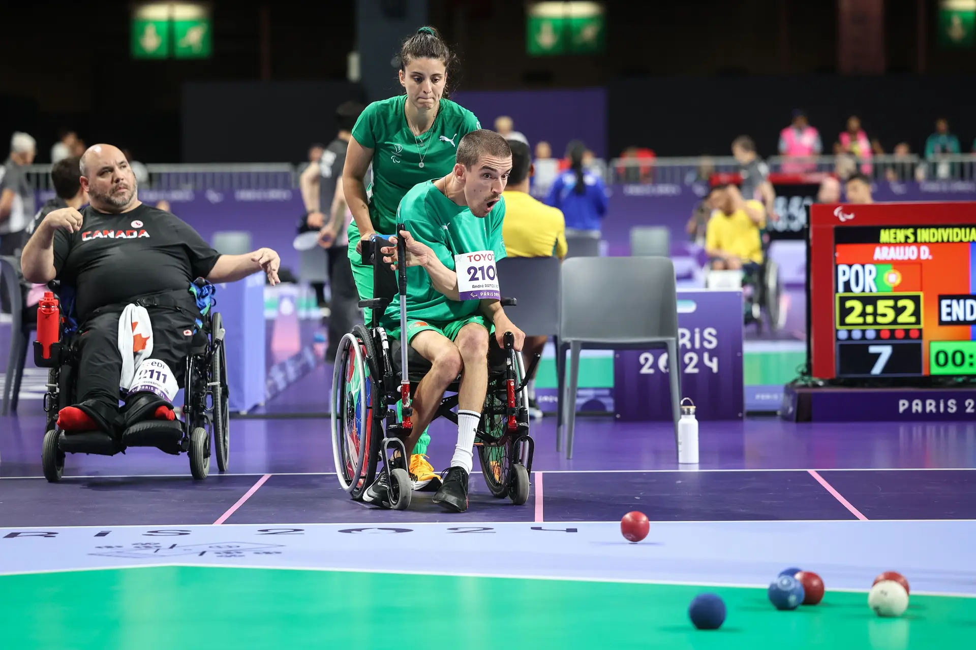 Portugal com estreia vitoriosa no boccia em Paris