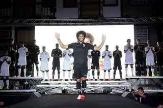 Na apresentação da equipa do V. Guimarães