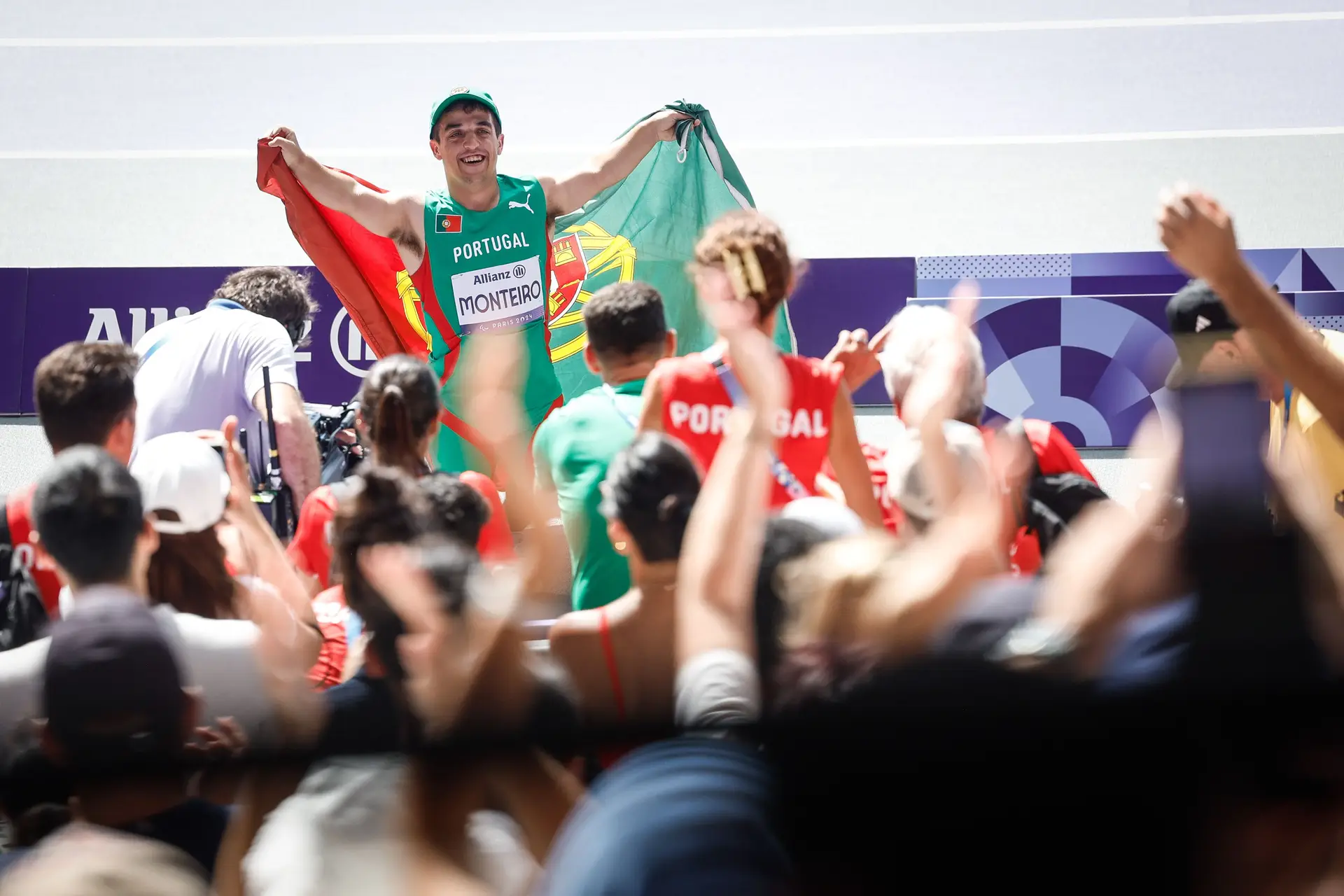 Um lançamento de ouro: Miguel Monteiro conquista a primeira medalha portuguesa em Paris