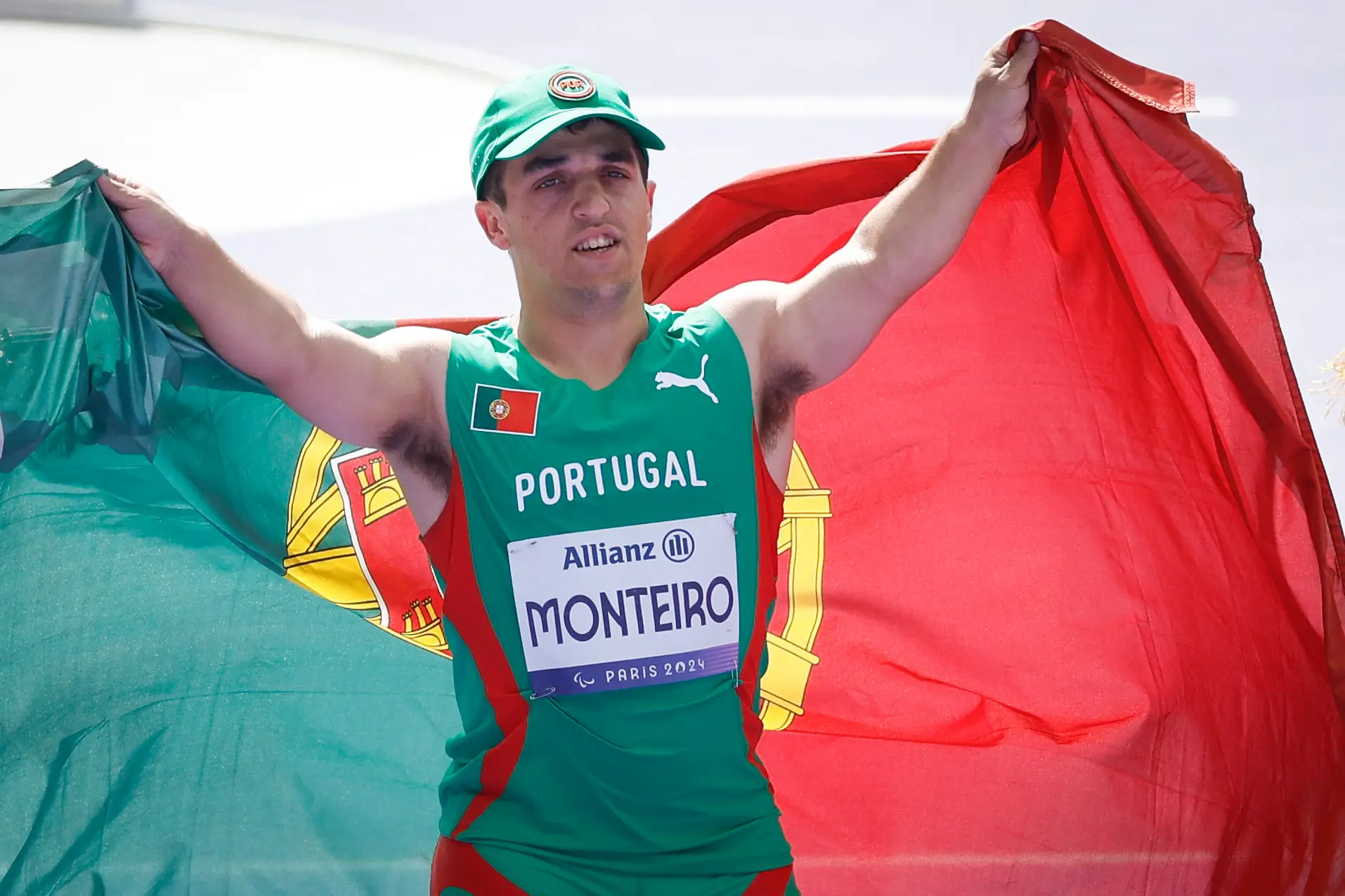 Miguel Monteiro prata no lançamento do peso nos Mundiais de atletismo paralímpico