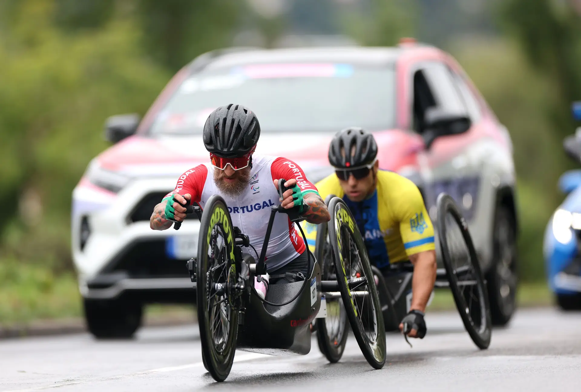 Por muito pouco o barbudo não repetiu o bronze: Luís Costa ficou em 4.º na prova em linha do ciclismo de estrada em Paris