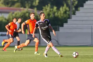 Num jogo-treino pelo Valadolid