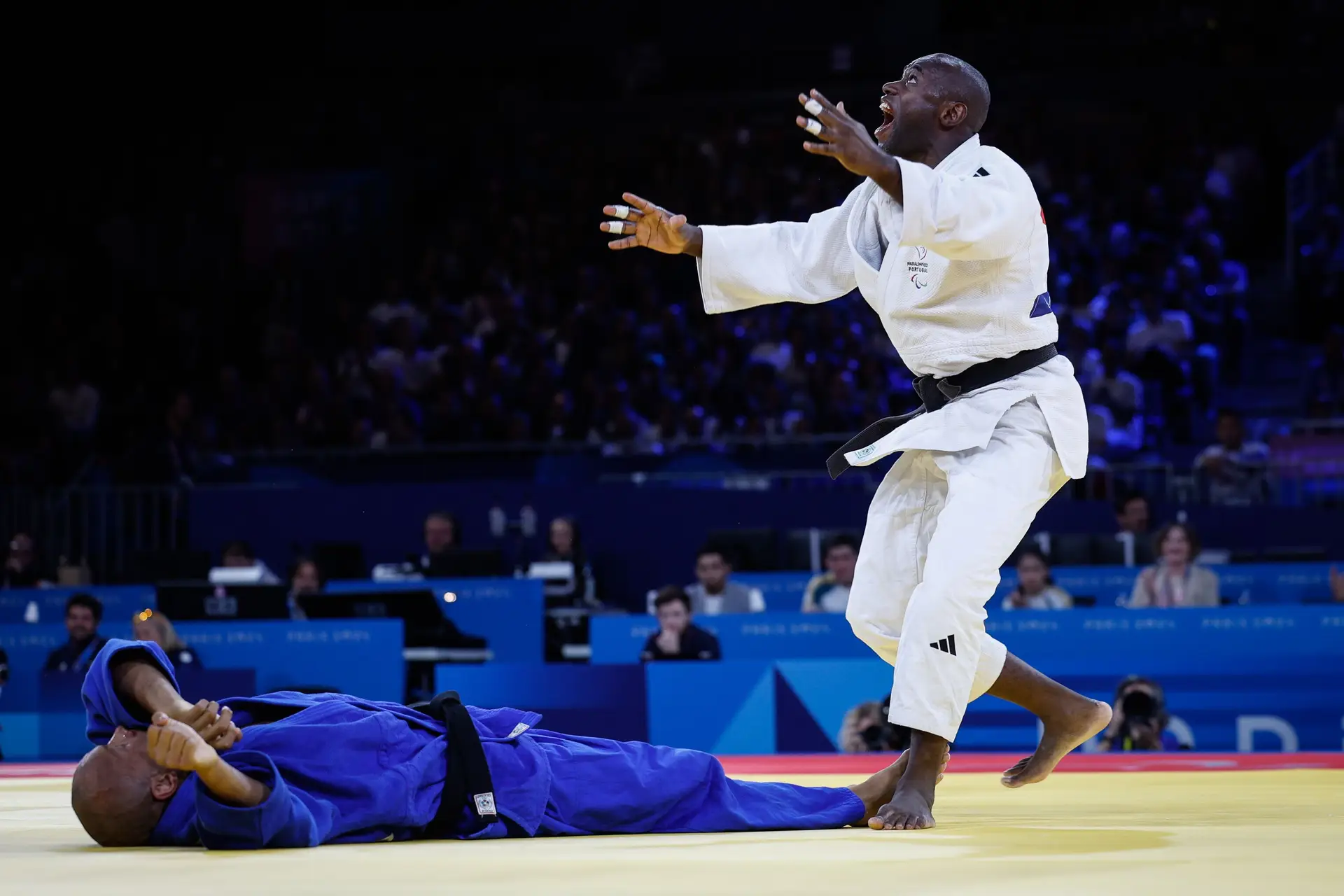 Tantas voltas quantas as que foram precisas para o bronze: Djibrilo Iafa conquista a sexta medalha para Portugal