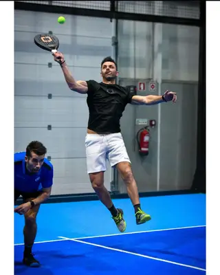 Após deixar o futebol, Dani Soares dedicou-se ao Padel, como hobby