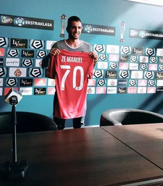 Na época 2017/18 Zé Manuel foi emprestado ao Wisla de Cracóvia, da Polónia
