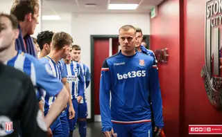 O defesa português esteve três anos no Stoke City, mas nunca jogou pela equipa principal