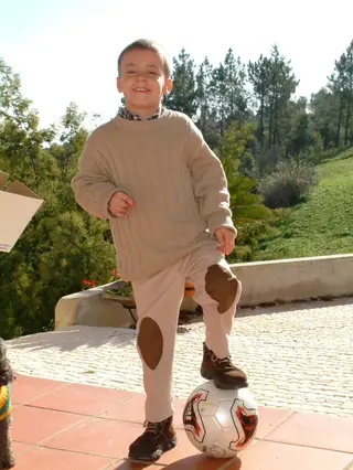 Luís em criança