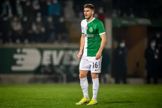 Em 2021/22, Rúben Vinagre entrou pela terceira vez no Sporting