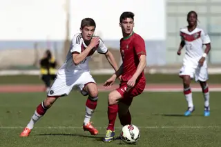 Rúben foi chamado para defender as cores nacionais pela primeira vez com 16 anos