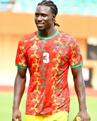 Sambinha foi chamado para representar a seleção da Guiné BIssau, aos 22 anos